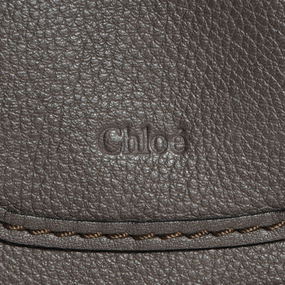Chloe Calfskin Marcie Crossbody Bag Ash 9 of 9