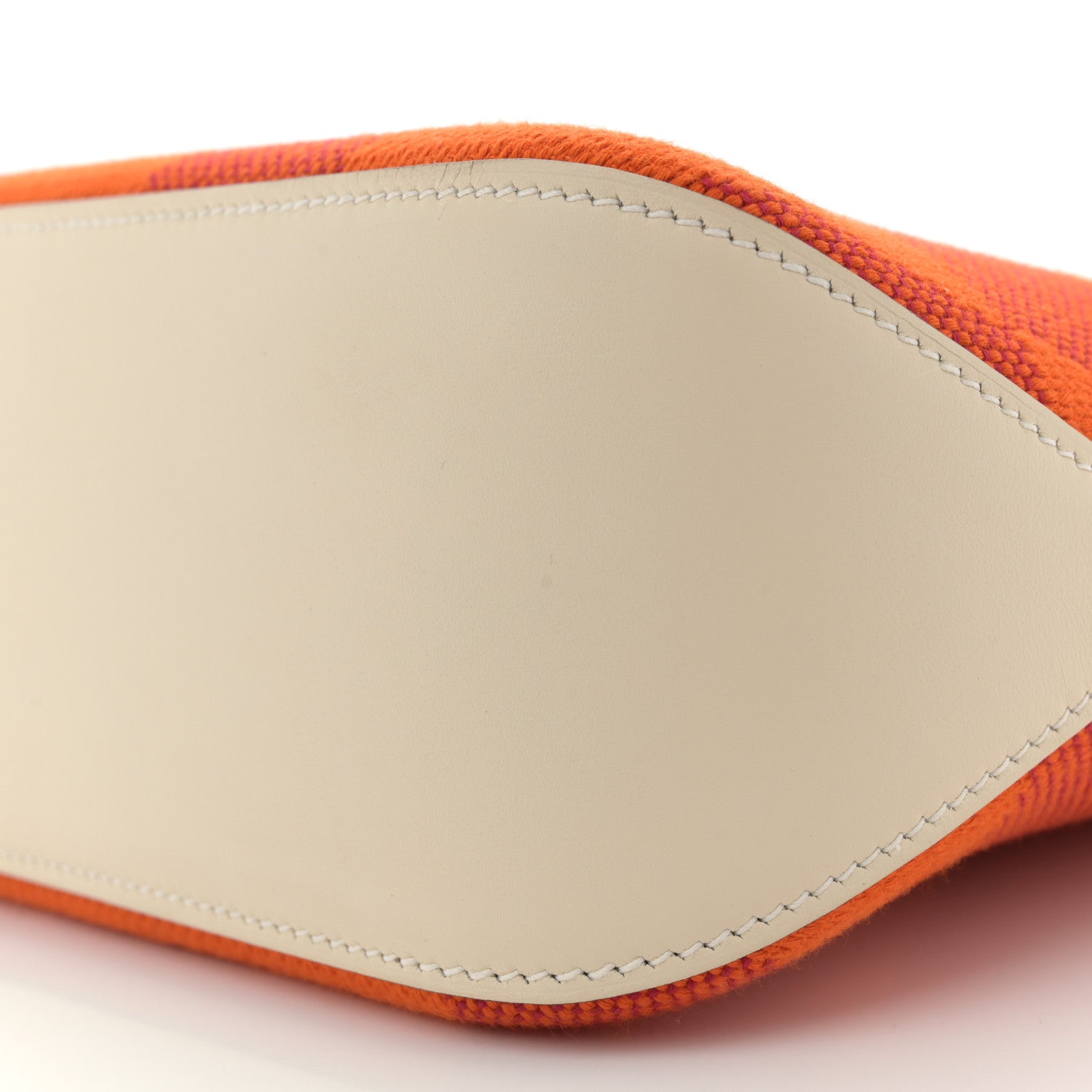 Hermes Swift H Canvas Cabas H En Biais 27 Feu Framboise Nata 10 of 11