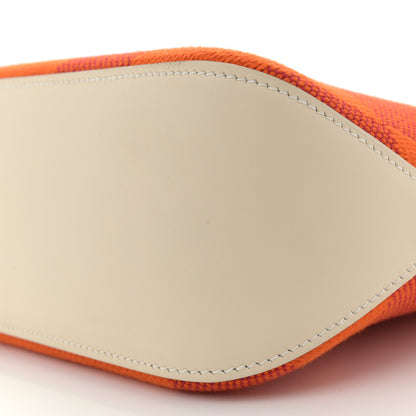 Hermes Swift H Canvas Cabas H En Biais 27 Feu Framboise Nata 10 of 11