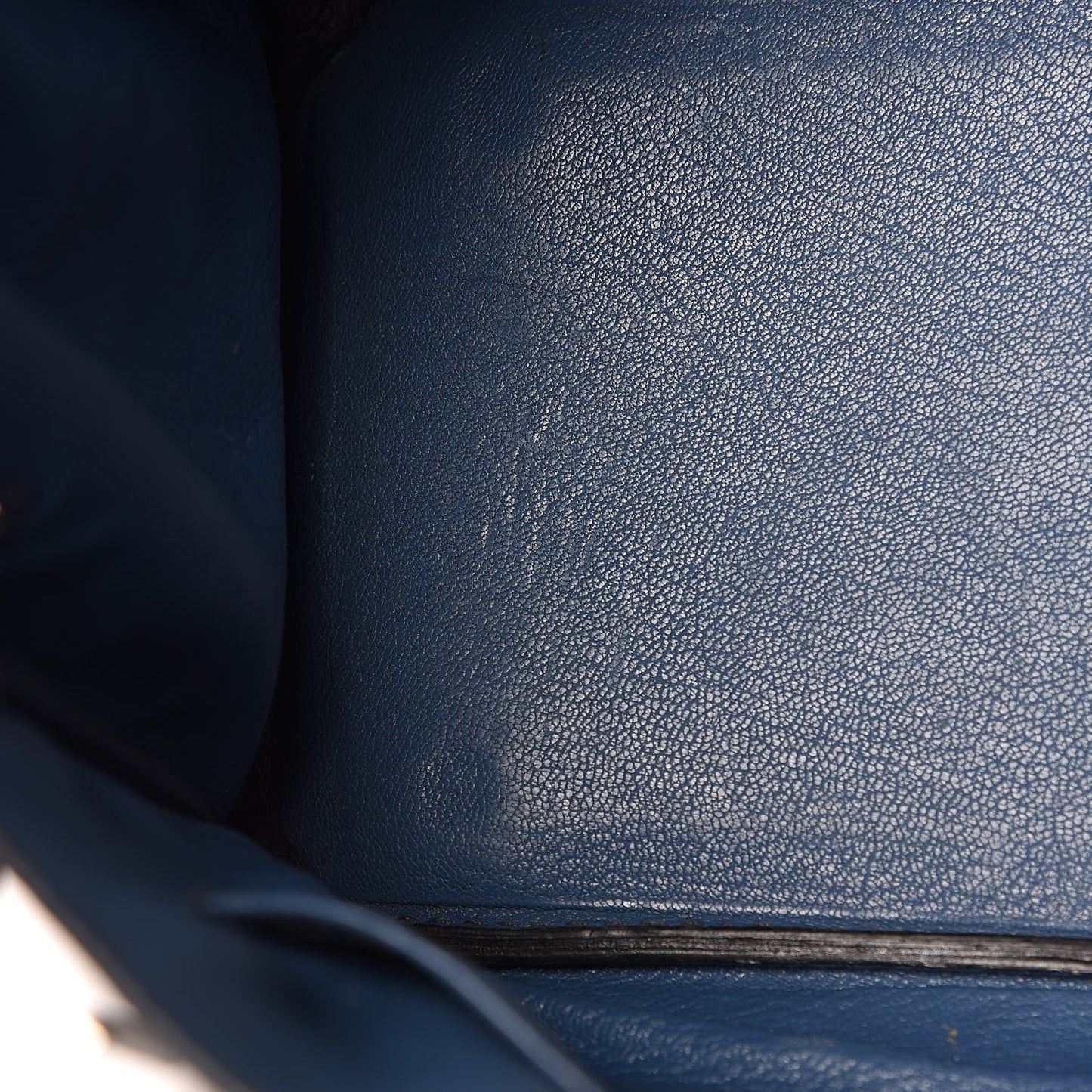 Ostrich Birkin 30 Bleu Roi