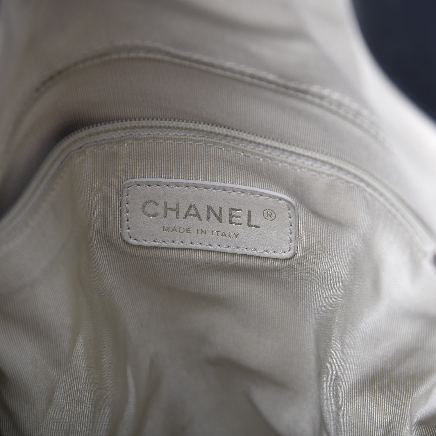 Chanel Washed Lambskin Chain Around Hobo Black 8 of 10