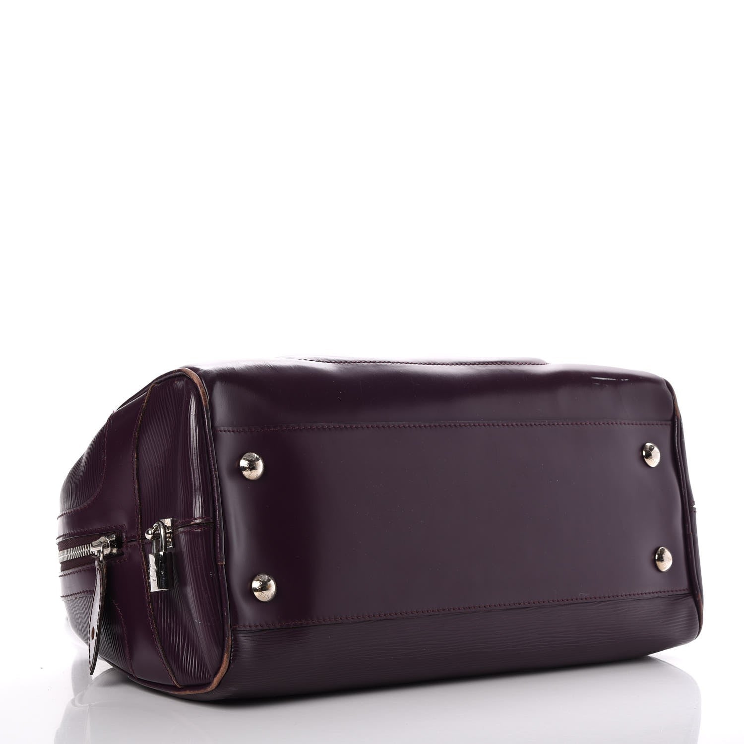 Louis Vuitton Epi Bowling Montaigne GM Cassis 4 of 22