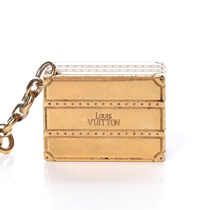 Louis Vuitton Trunk Bag Charm Gold 4 of 4