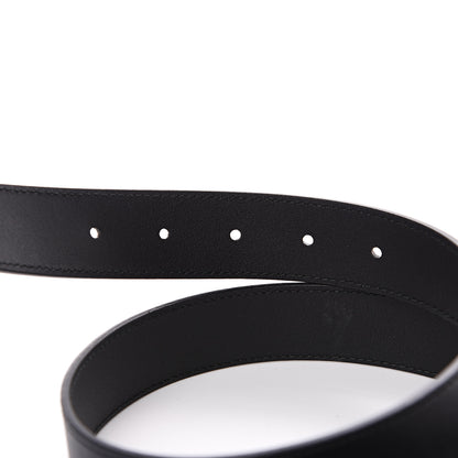 Gucci Calfskin Double G 30mm Belt 75 30 Black 3 of 5