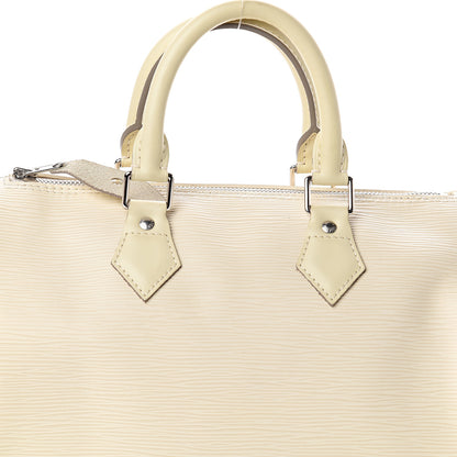 Louis Vuitton Epi Speedy 25 Ivory 5 of 8