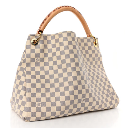 Louis Vuitton Damier Azur Artsy MM 3 of 9