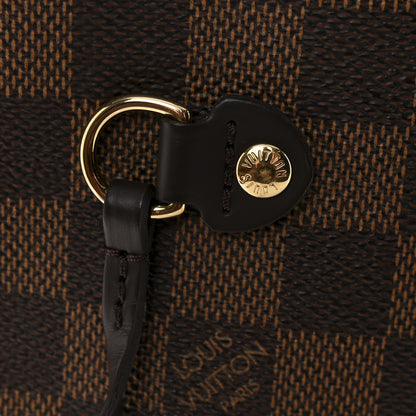 Louis Vuitton Damier Ebene Neo Neverfull MM Rose Ballerine 15 of 16