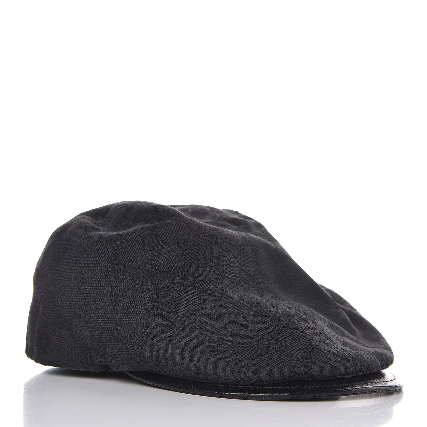 Monogram Web Hat L Black
