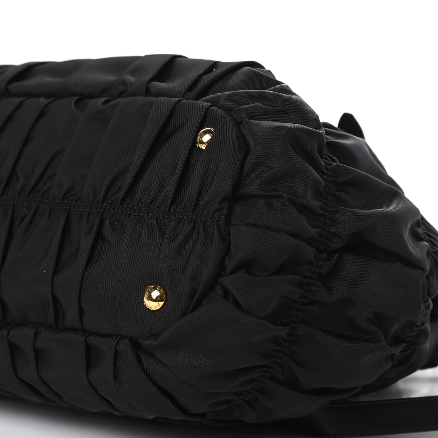 Tessuto Nylon Gaufre Tote Black