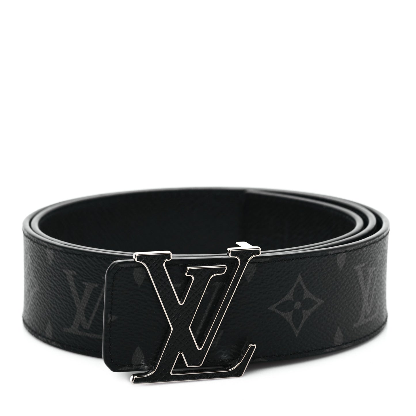 Monogram Eclipse Taigarama 40mm LV Initiales Reversible Belt 90 36 Black