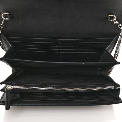Gucci GG Supreme Monogram Mini Dionysus Chain Wallet Beige Black 5 of 11