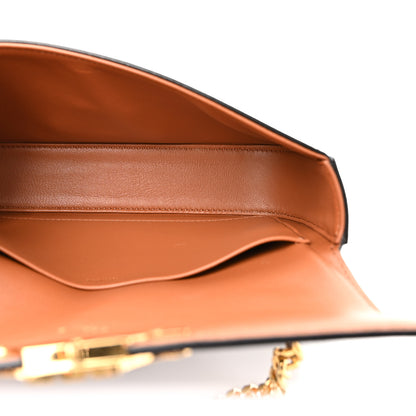 Celine Triomphe Canvas Chain Shoulder Bag Tan 4 of 10