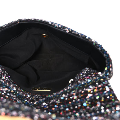Chanel Tweed Sequin Quilted Medium Chanel 19 Flap Black Multicolor 5 of 10