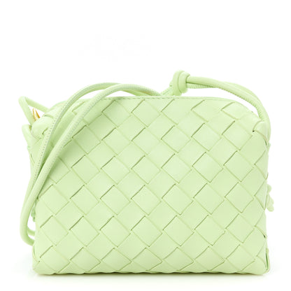 Bottega Veneta Nappa Intrecciato Mini Loop Camera Bag Fennel 1 of 9
