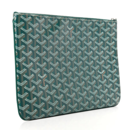 Goyard Goyardine Senat Pochette MM Green 3 of 6