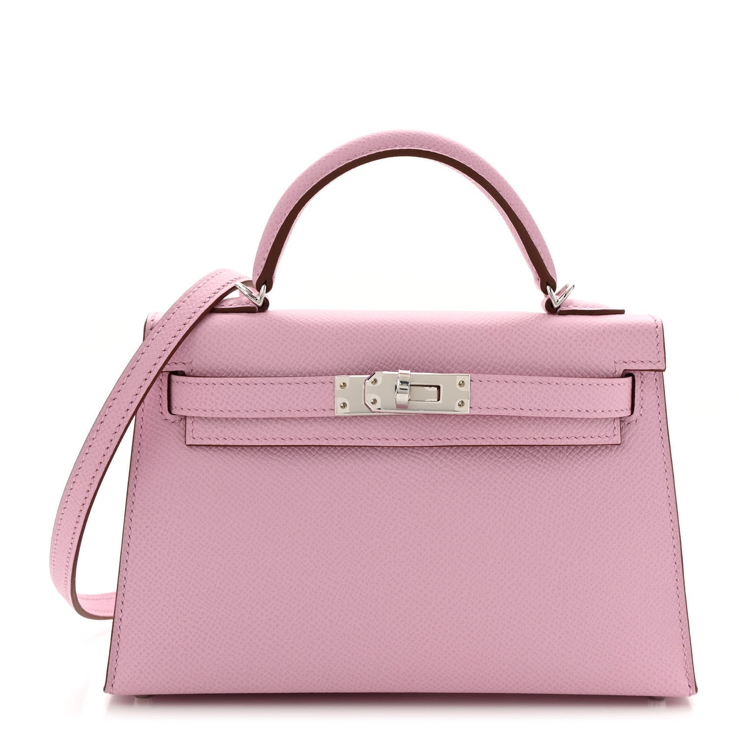 Hermes Epsom Mini Kelly Sellier 20 Mauve Sylvestre 1 of 9