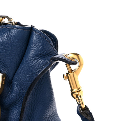 Chloe Calfskin Medium Marcie Satchel Royal Navy 13 of 19