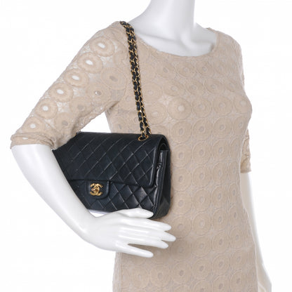 Chanel Lambskin Medium Double Flap Black 2 of 10