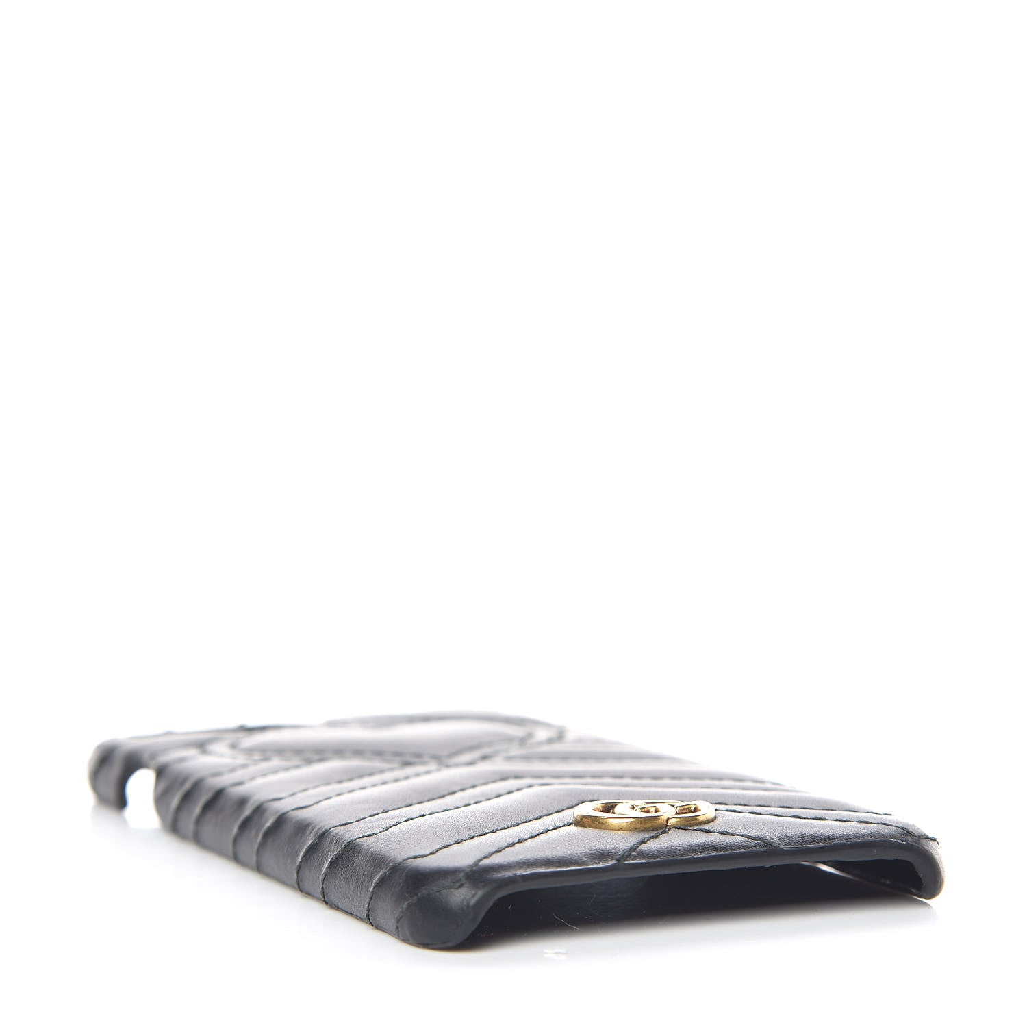 Gucci Calfskin Matelasse Marmont iPhone 7 Plus Case Black 4 of 7