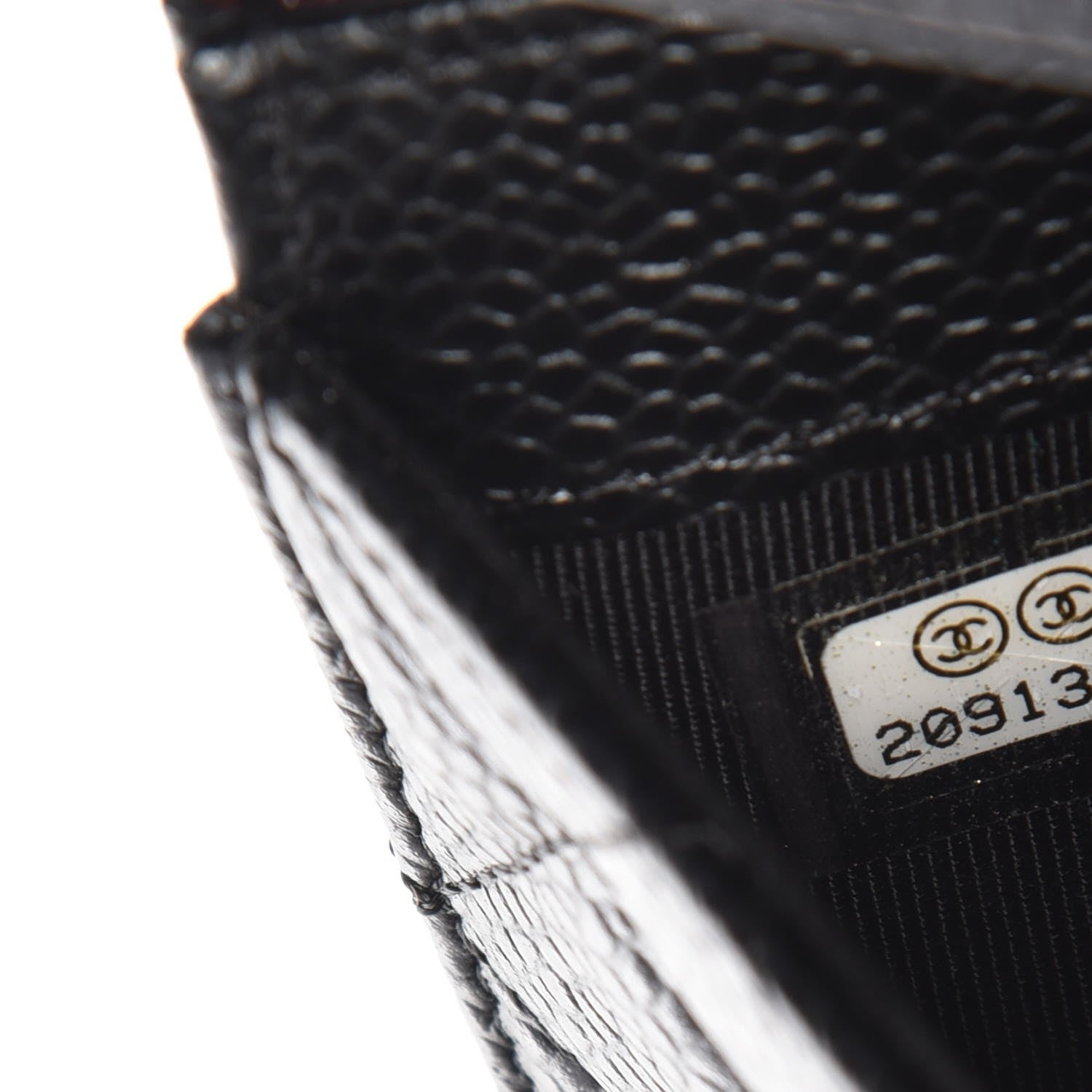 Chanel Caviar Quilted Flap Card Holder Black 8 of 9