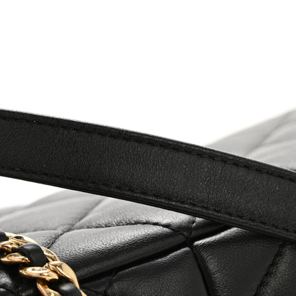 Chanel Lambskin Quilted Mini Flap Black 13 of 13