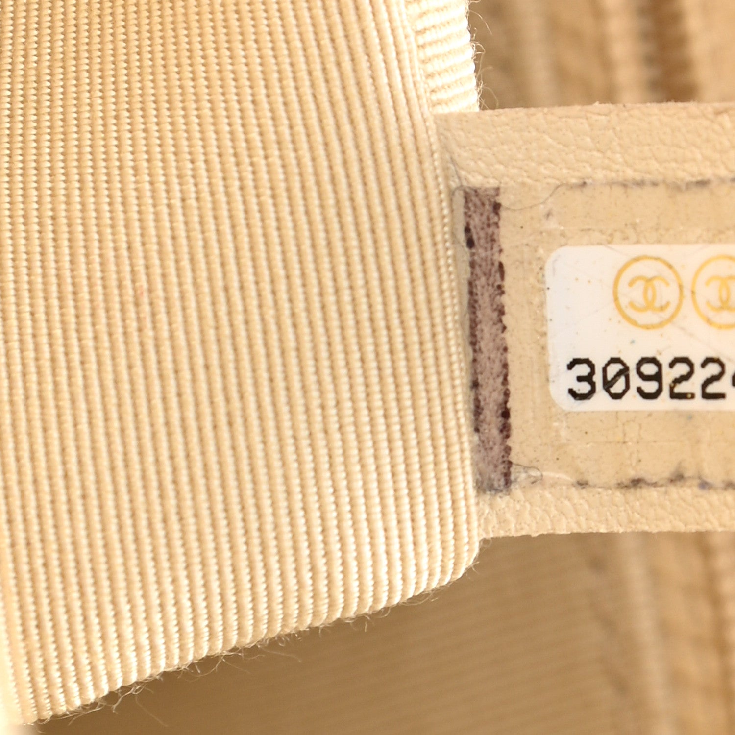 Chanel Lambskin Quilted Large Chanel 19 Flap Beige 7 of 11