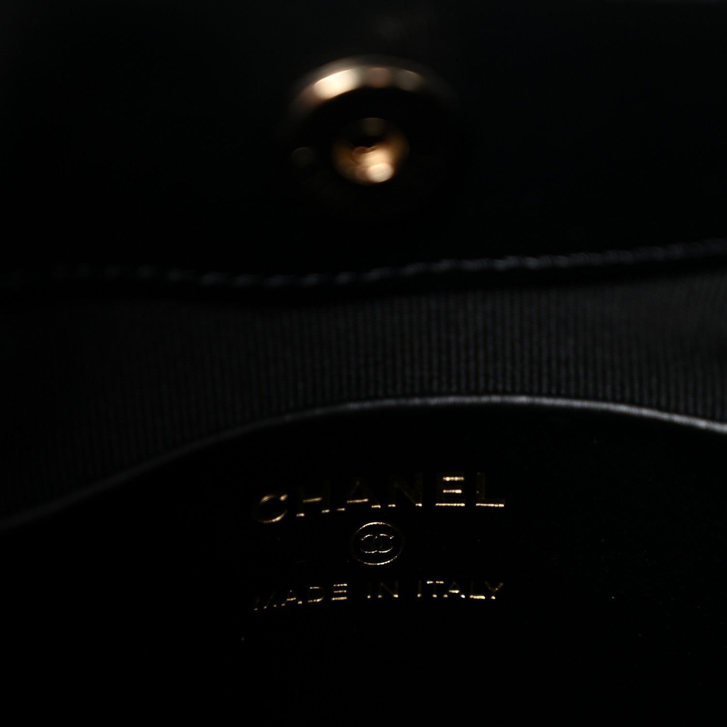 Chanel Shiny Crumpled Calfskin Quilted Nano 31 Shopping Bag Black 6 of 11