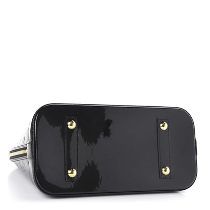 Louis Vuitton Vernis Alma PM Noir Magnetique 4 of 11