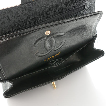Chanel Caviar Quilted Small Double Flap Black 5 of 9