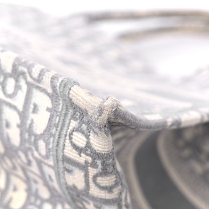 Christian Dior Oblique Medium Book Tote Grey 9 of 17