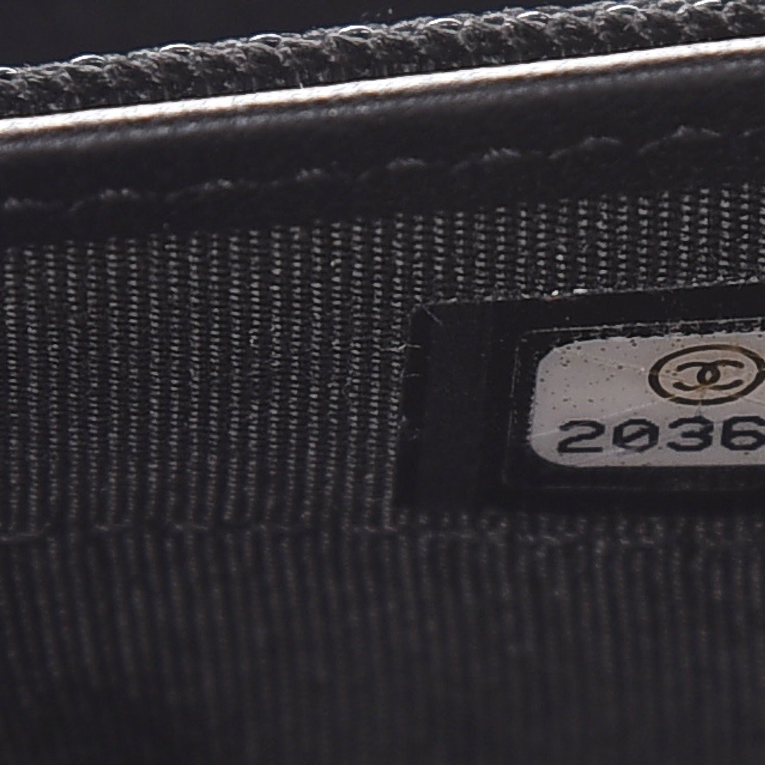 Chanel Lambskin Quilted Boy Wallet On Removable Chain WOC Black 8 of 9