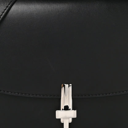 The Row Polished Saddle Calfskin Sofia 8.75 Shoulder Bag Black 7 of 9