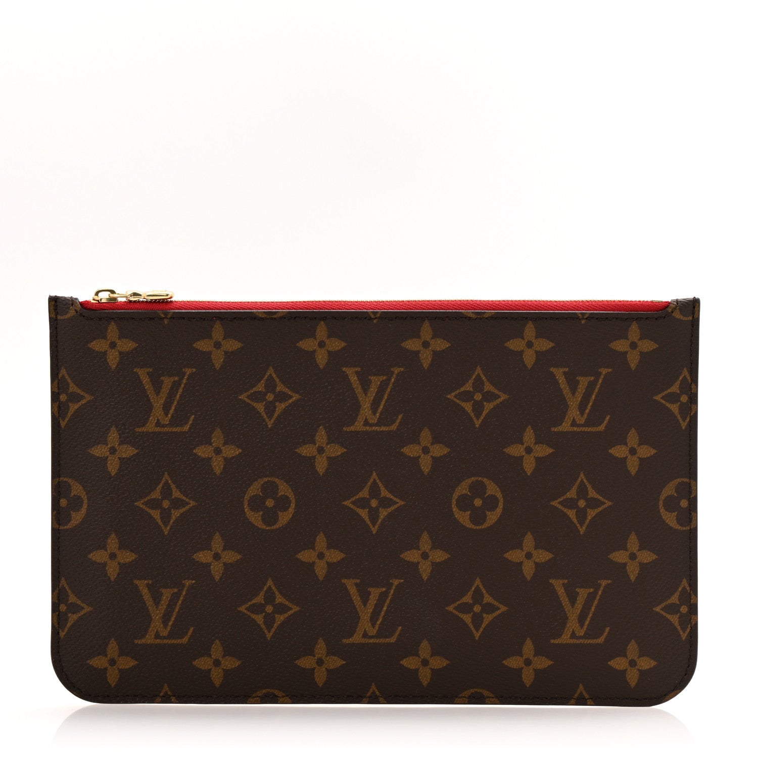 Louis Vuitton Monogram Neverfull MM GM Pochette Cherry 1 of 8