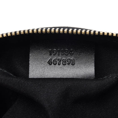 Gucci Monogram Jolicoeur Wristlet Black 7 of 8
