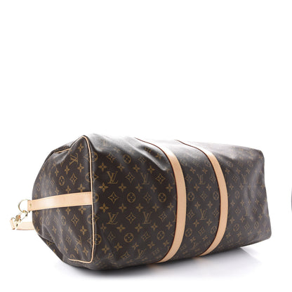 Louis Vuitton Monogram Keepall Bandouliere 55 3 of 10