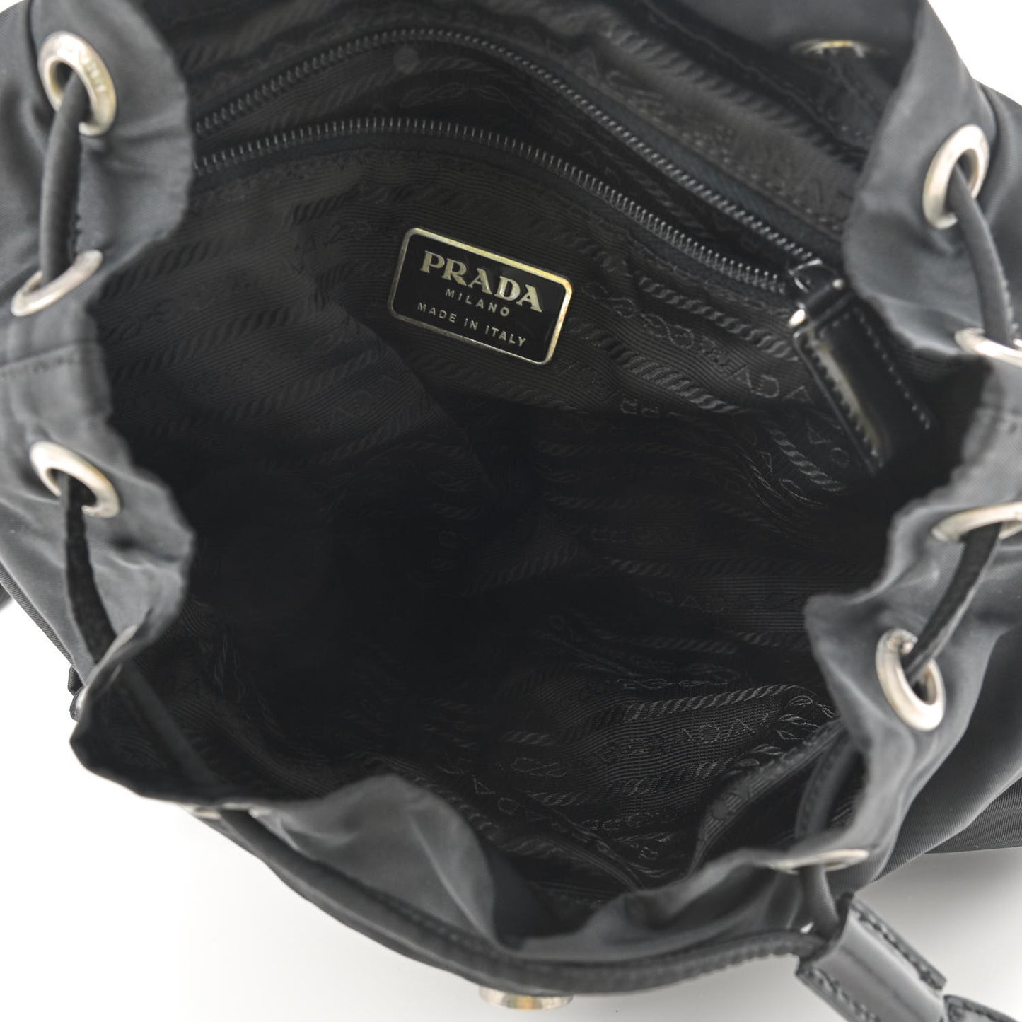 Tessuto Nylon Vela Backpack Black