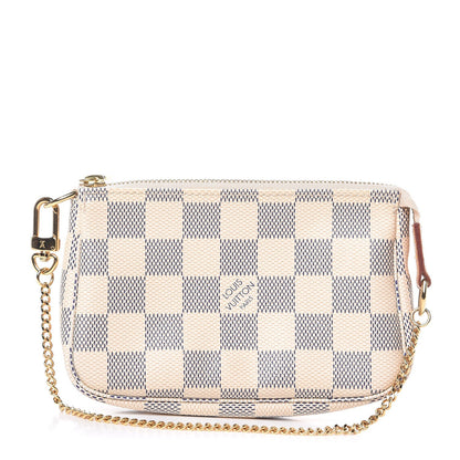 Louis Vuitton Damier Azur Mini Pochette Accessories 1 of 8