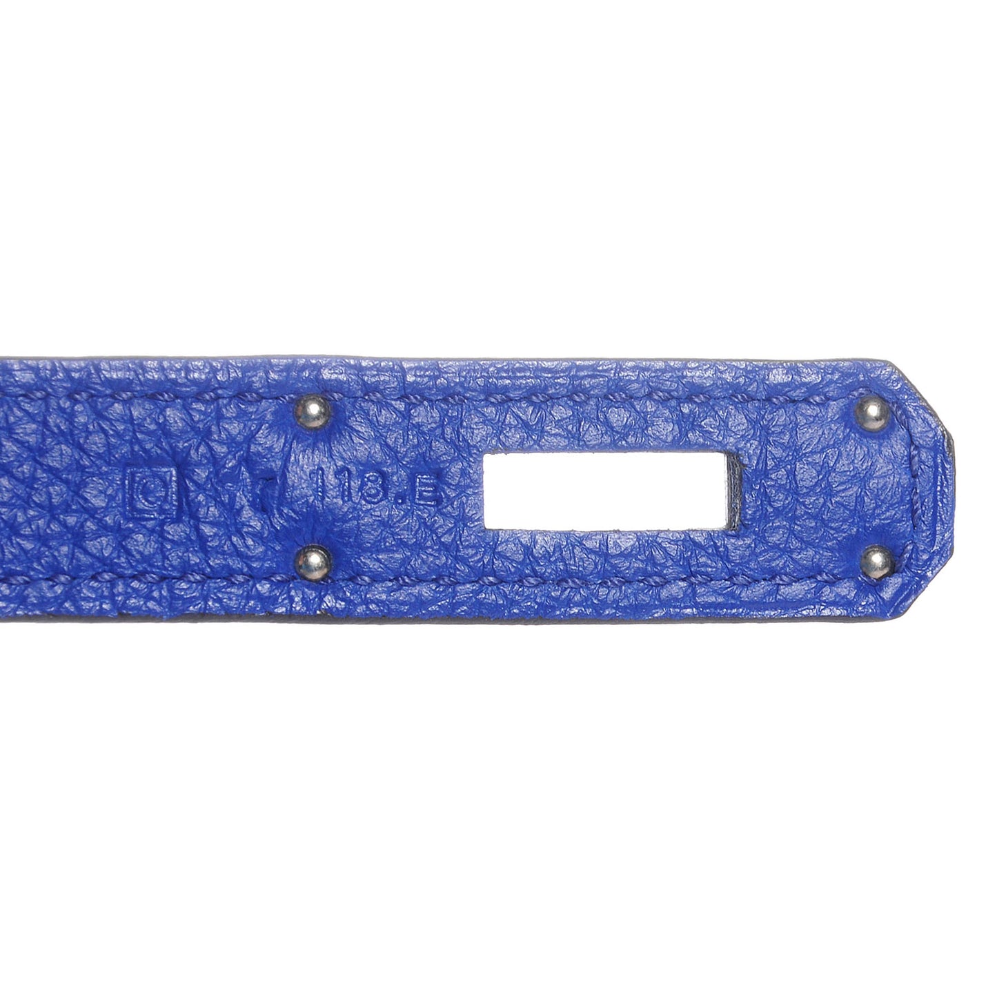 Togo Birkin 35 Bleu Electrique