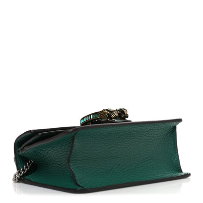 Gucci Dollar Calfskin Crystal Mini Dionysus Top Handle Bag Emerald 4 of 10