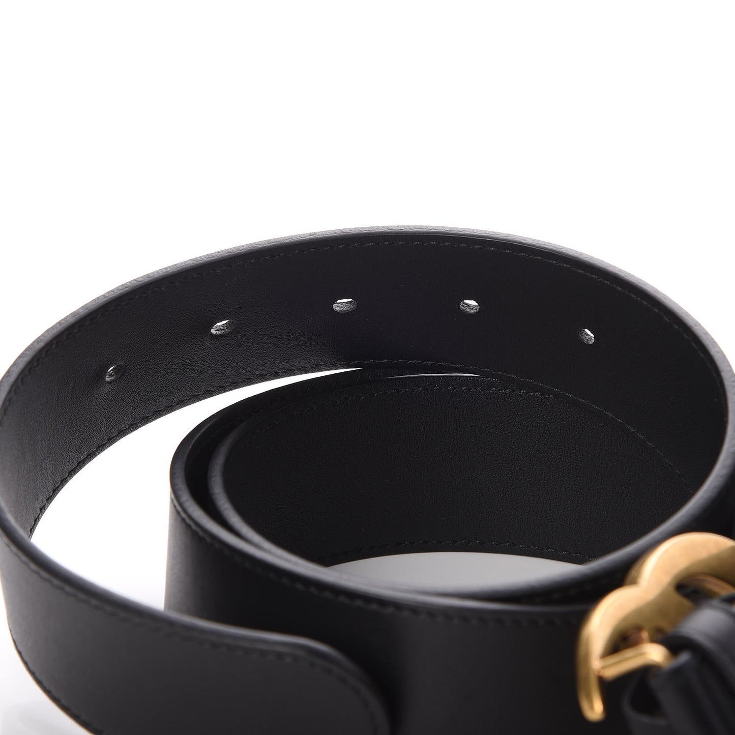 Calfskin Double G 40mm Belt 95 38 Black