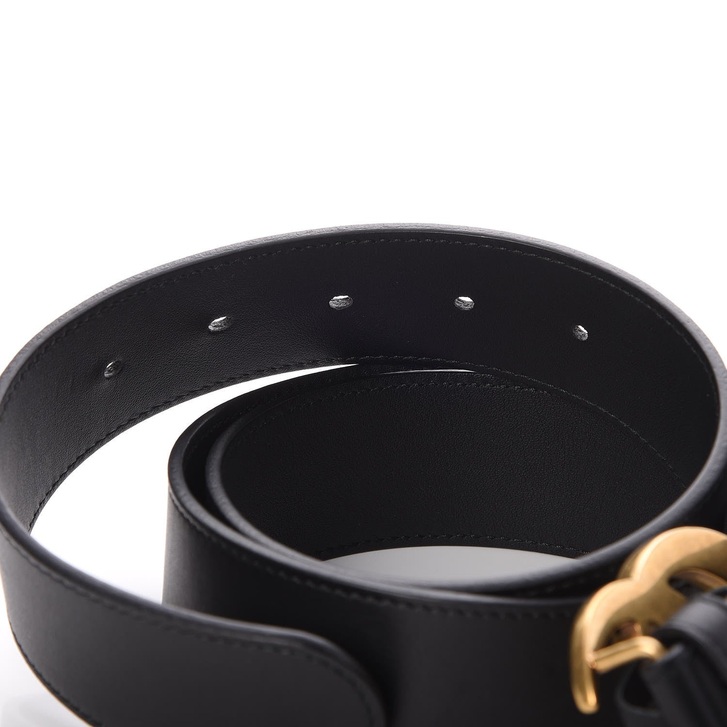 Gucci Calfskin Double G 40mm Belt 95 38 Black 5 of 14