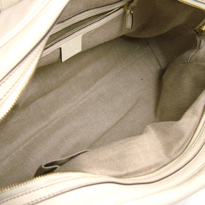 Gucci Leather Signature XL Bowler Ivory 9 of 12
