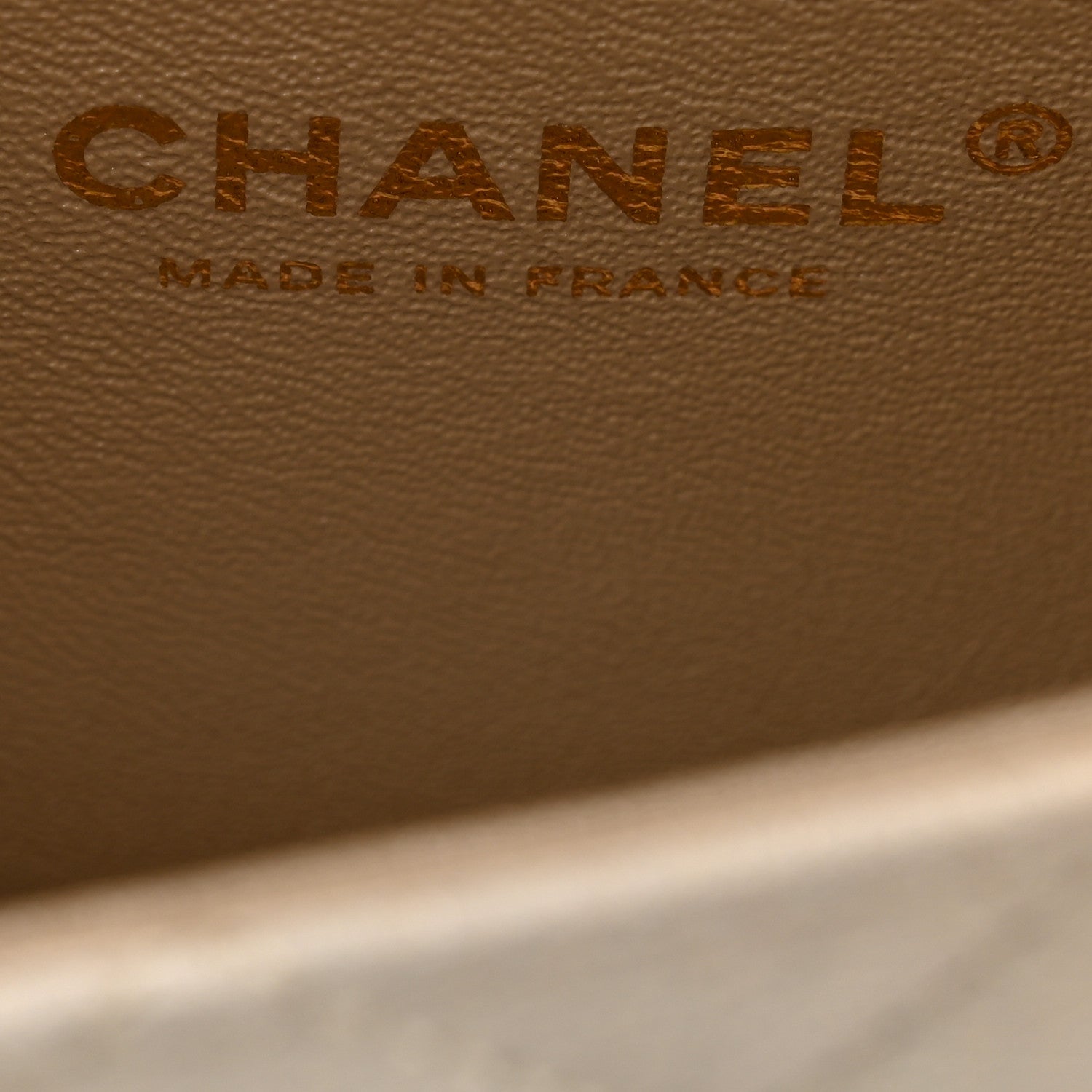 Chanel Metallic Goatskin Quilted Mini Rectangular Flap Gold 7 of 12