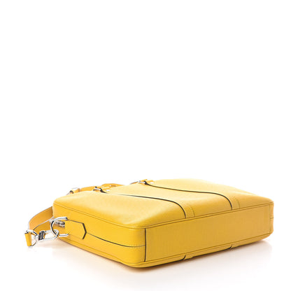 Louis Vuitton Taiga Porte Documents Voyage PM Yellow Altair 4 of 9