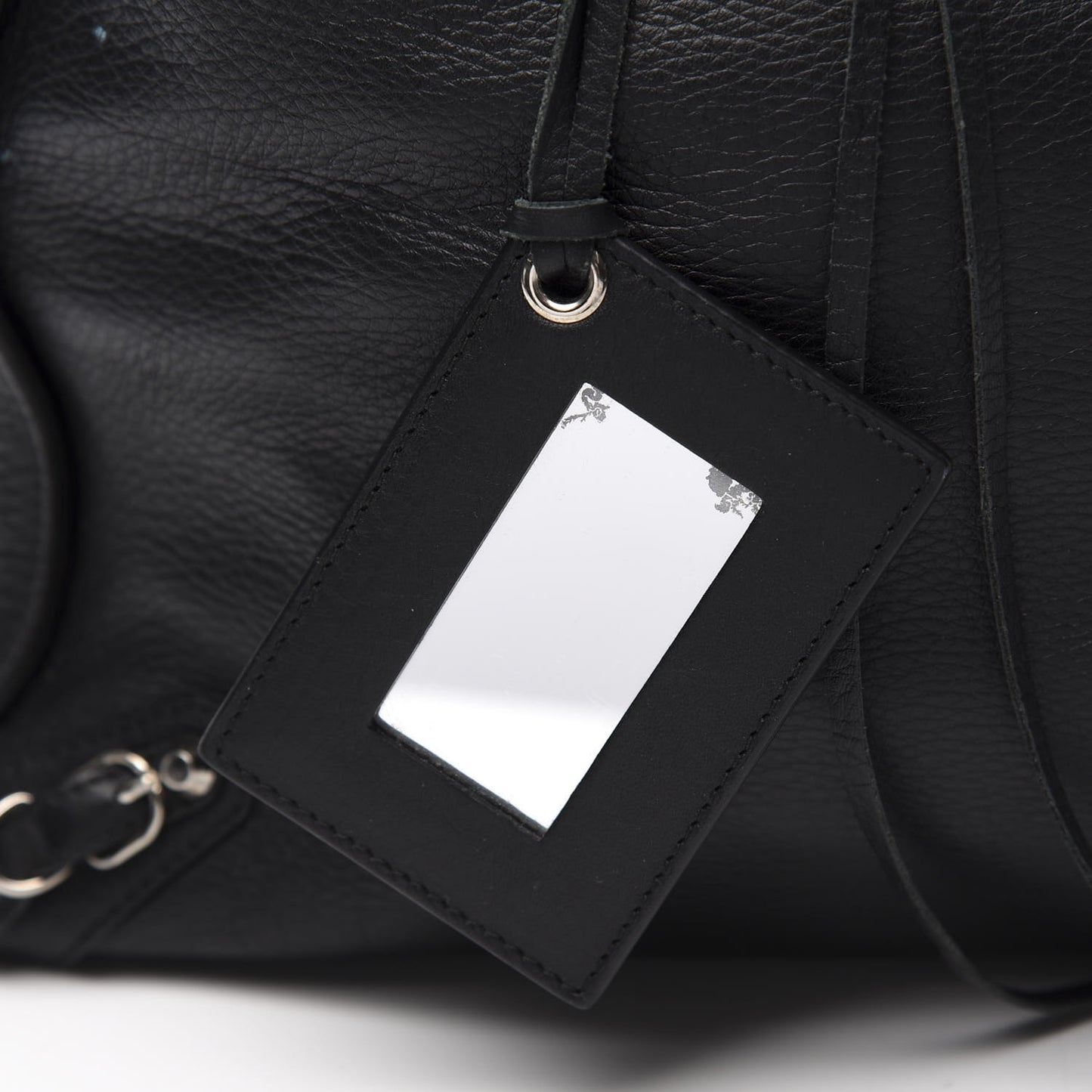 Supple Calfskin Papier A4 Zip Around Tote Black