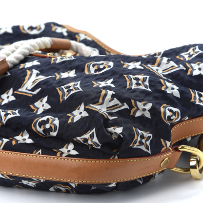 Louis Vuitton Canvas Monogram Cruise Bulles MM Navy 6 of 8