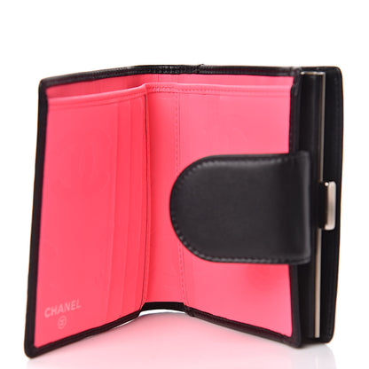 Chanel Calfskin Quilted Cambon Bi-Fold Wallet Black 5 of 9