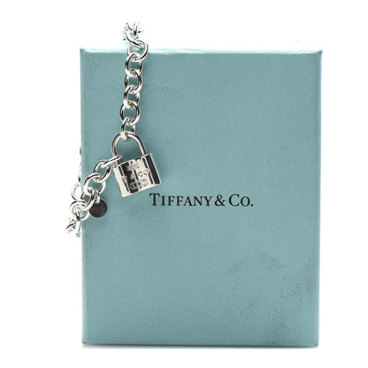 Tiffany Sterling Silver 1837 Lock Charm Bracelet 8 of 8
