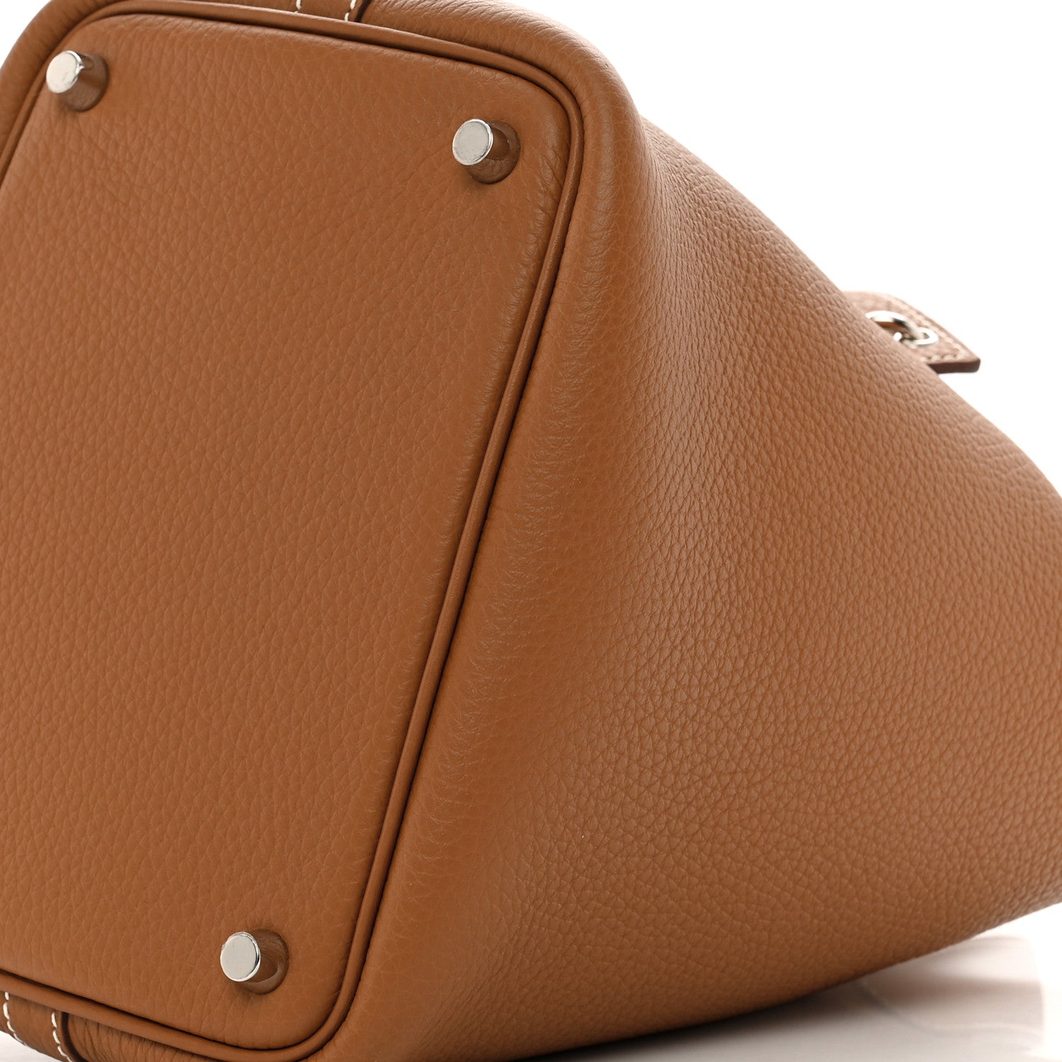 Hermes Taurillon Clemence Picotin Lock 18 PM Gold 9 of 10