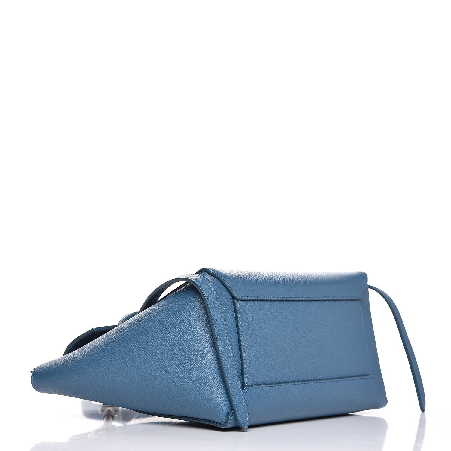 Celine Grained Calfskin Micro Belt Bag Washed Blue 4 of 8